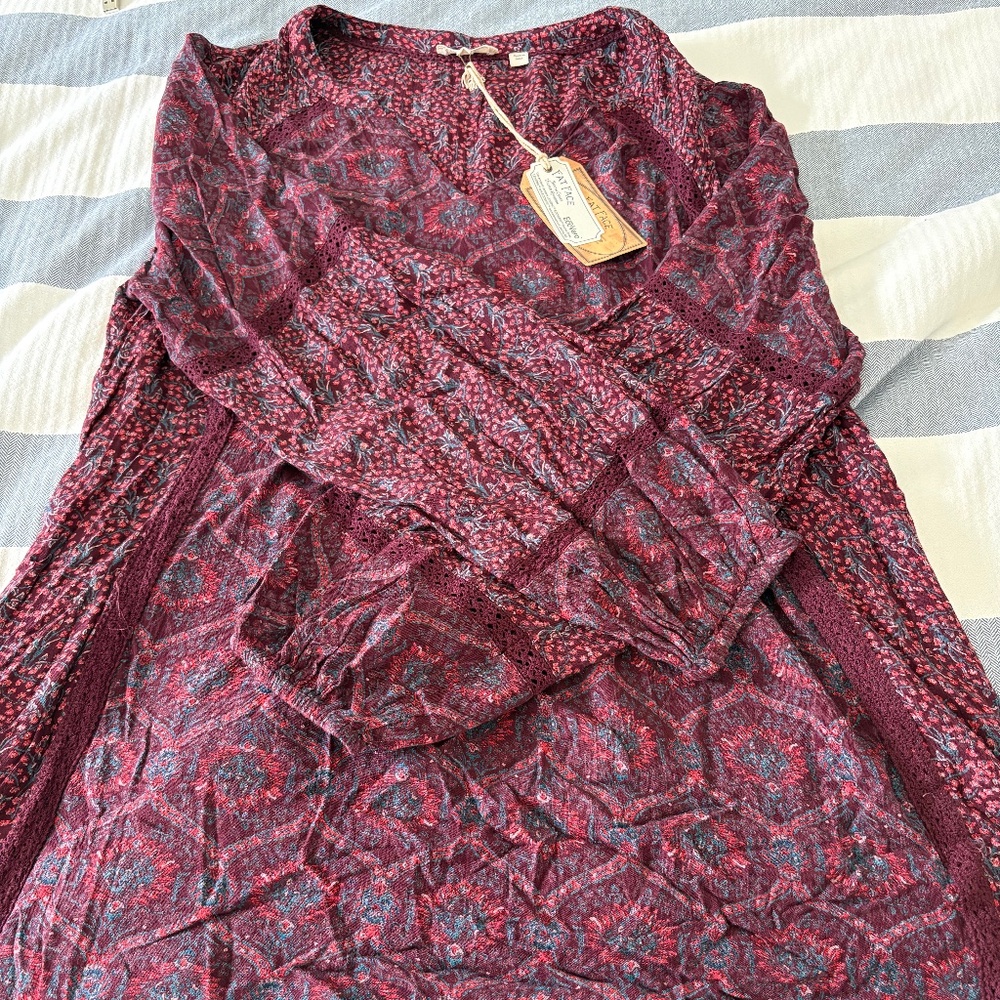 Fat Face Floral Blouse